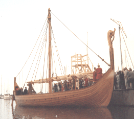 A viking ship