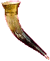 A viking Drinking horn